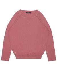 Weekend by Maxmara - Round Collar Long Sleeve Sweater - Lyst