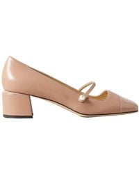 Jimmy Choo - Elisa 45 Square-Toe Pumps - Lyst
