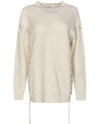 GIUSEPPE DI MORABITO - Long Sleeved Knitted Dress - Lyst