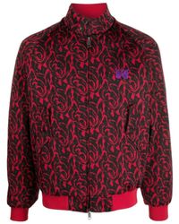 Baracuta - Pattern High-Necked Casual Jacket - Lyst