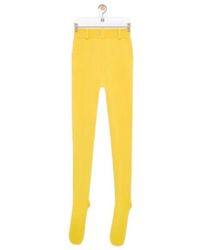 Loewe - Elasticated Waist Slim Fit Leggings - Lyst