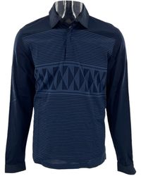 dunhill - Buckle Short-Sleeved Polo Shirt - Lyst