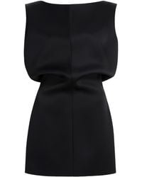 KHAITE - Toma High-Neck Mini Dress - Lyst
