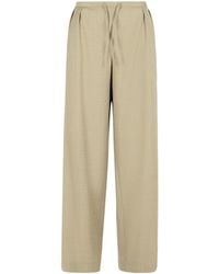 Loulou de Saison - Straight-Leg Casual Pants - Lyst