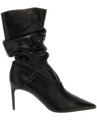 Rene Caovilla - René Caovilla Pointed Toe Ankle Boots - Lyst