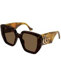 Gucci - Eyewear Oversized-Frame Sunglasses - Lyst