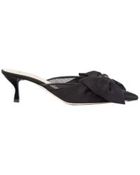 Fendi - Colibrì Bow Detailed Pointed-Toe Sabots - Lyst