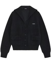 we11done - Rib Long-Sleeved Sweater - Lyst
