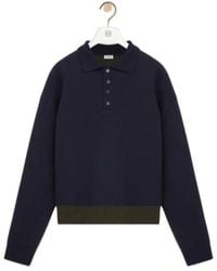 Loewe - Button-Up Polo Shirt - Lyst