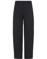 Giorgio Armani - Straight Bag Casual Pants - Lyst