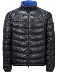 Moncler - Galeso Logo Patch Zip-Up Jacket - Lyst