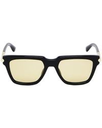 McQueen - Eyewear T-Bar Icon Square Frame Sunglasses - Lyst