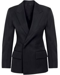 Bottega Veneta - V-Neck Tailored Jacket - Lyst