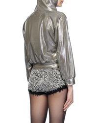 Doublet - Hooded Metallic Jacket - Lyst
