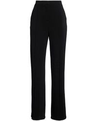 Max Mara - Solid Stretch Wide-Leg Pants - Lyst