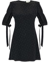 Chloé - Chloé Floral Pattern Mini Dress - Lyst