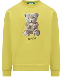 Barrow - Teddy Print Sweatshirt - Lyst