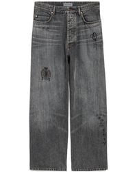 Balenciaga - Tattoo Baggy Pants - Lyst