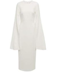 ROKSANDA - Bridal Zimara Crêpe Midi Dress - Lyst