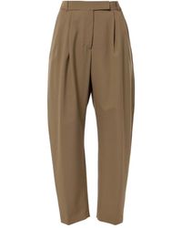 Rohe - High-Waisted Tube-Cut Casual Pants - Lyst