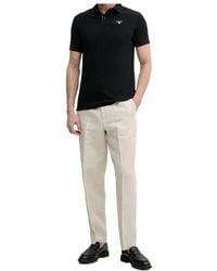 Barbour - Logo-Detail Polo Shirt - Lyst