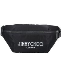Jimmy Choo - Finsley Logo Patch Belt Bag - Lyst