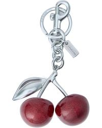 COACH - Cherry Bag Charm - Lyst