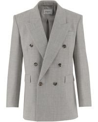 Saint Laurent - Long-Sleeved Suit Jacket - Lyst
