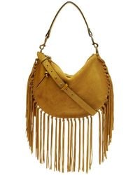 Isabel Marant - Oskan Soft Zipped Bag Fringe - Lyst