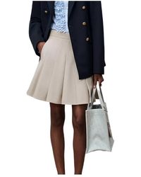 Dior - Pleated Miniskirt - Lyst