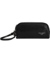 Dolce & Gabbana - Tempesta Logo Printed Toiletry Bag - Lyst