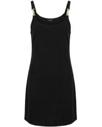 Gucci - Viscose Crêpe Jersey Dress With Horsebit - Lyst