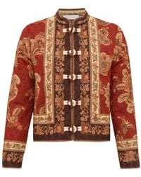 Zimmermann - Aster Quilted Floral-Print Bomber Jacket - Lyst