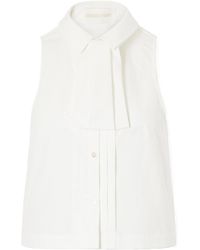 ShuShu/Tong - Tie-Detailed Blouse - Lyst