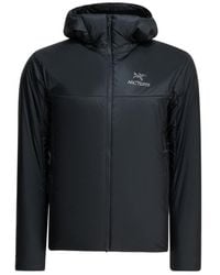 Arc'teryx - Nuclei Fl Logo Patchwork Zipper Hooded Long-Sleeve Jacket - Lyst