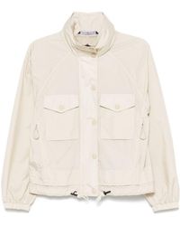 Moncler - Grenoble High-Neck Drawstring Coat - Lyst