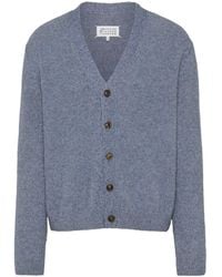 Maison Margiela - Long-Sleeved V-Neck Cardigan - Lyst