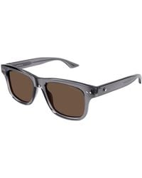 Montblanc - Eyewear Panthos Frame Sunglasses - Lyst
