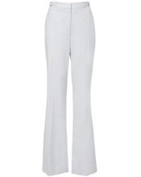 Gabriela Hearst - Wool And Silk Flared Pants - Lyst