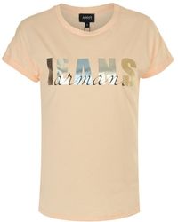 Armani Jeans - Logo Short-Sleeved T-Shirt - Lyst