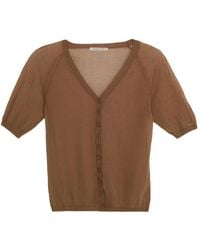Paloma Wool - Short-Sleeved Knitted Cardigan - Lyst