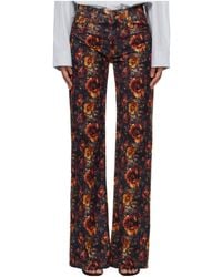 R13 - Straight-Leg High-Waisted Jeans - Lyst