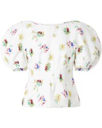 Gabriela Hearst - Ayelet Floral-Print Linen-Twill Blouse - Lyst