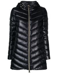 Herno - Quilted Hooded Drawstring Puffer Jacket - Lyst