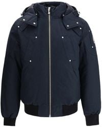 Moose Knuckles - Zip-Up Bomber Jacket - Lyst