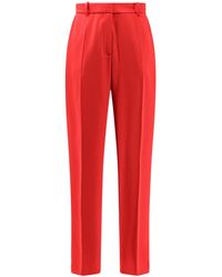 Elisabetta Franchi - Belted Regular Fit Pants - Lyst