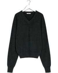 Lemaire - V-Neck Jumper - Lyst