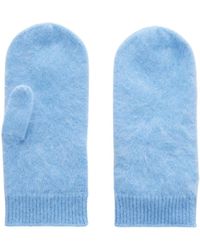 Lisa Yang - Brushed-Cashmere Mittens - Lyst