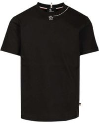 Moncler - Grenoble Logo Printed Crewneck T-Shirt - Lyst