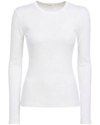 By Malene Birger - Brita Organic Cotton Long-Sleeve T-Shirt - Lyst
